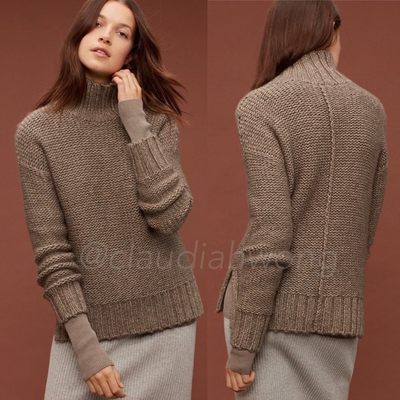 The Group BABATON Plumwood Wool Turtleneck Sweater in Brown - Picture 2 of 9